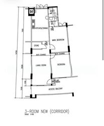 Blk 616 Bedok Reservoir Road (Bedok), HDB 3 Rooms #616599541